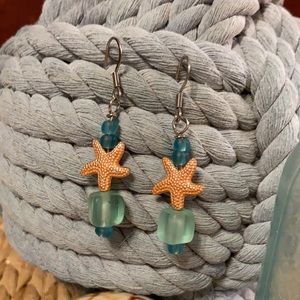 Handmade Starfish Earrings